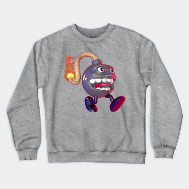 KABOOM Crewneck Sweatshirt by betoguere